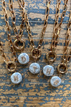 Load image into Gallery viewer, Pearl Initial Necklace