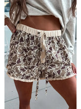 Load image into Gallery viewer, Camo Ruffle Boxer Shorts