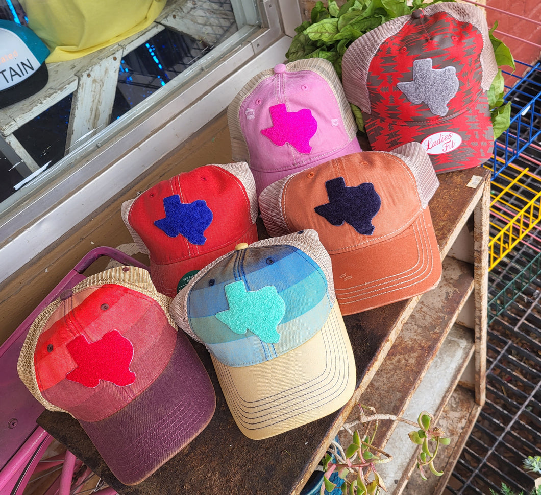 Texas Chenille Patch Cap