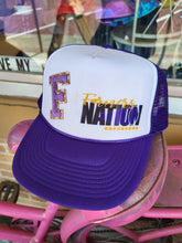 Load image into Gallery viewer, Farmers Nation Purple Foam Cap
