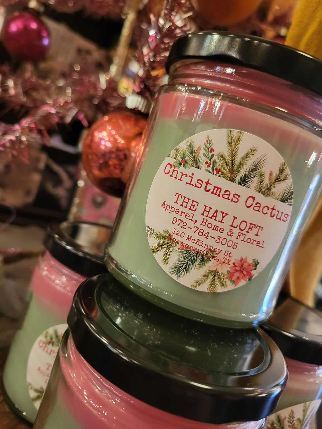 Christmas Jar Candles