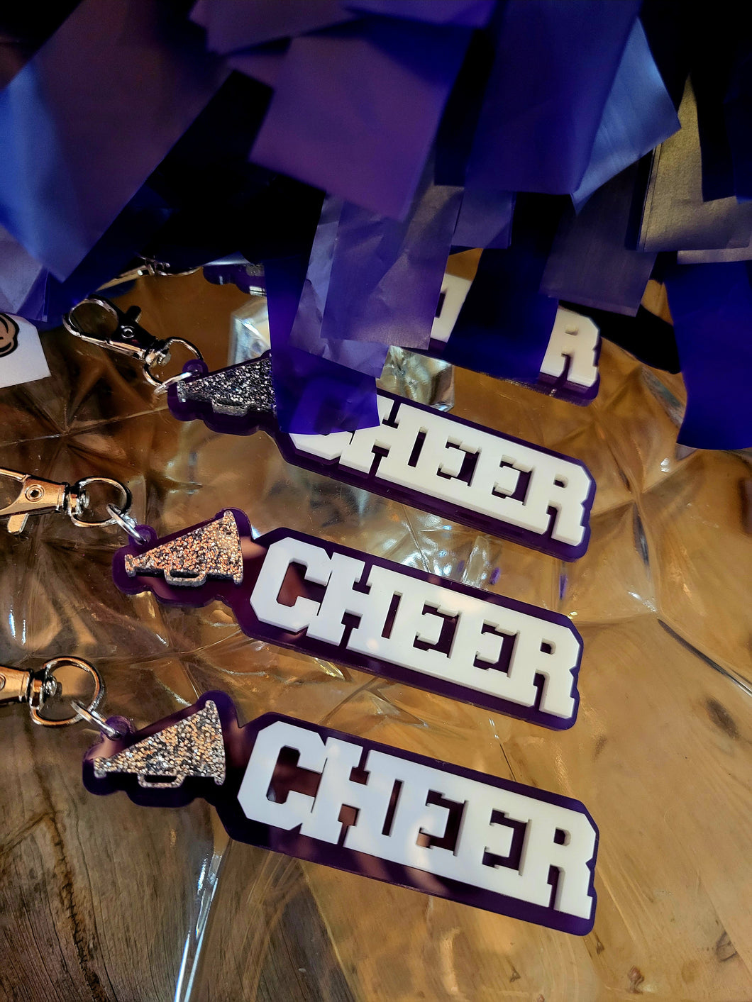 Cheer Keychain