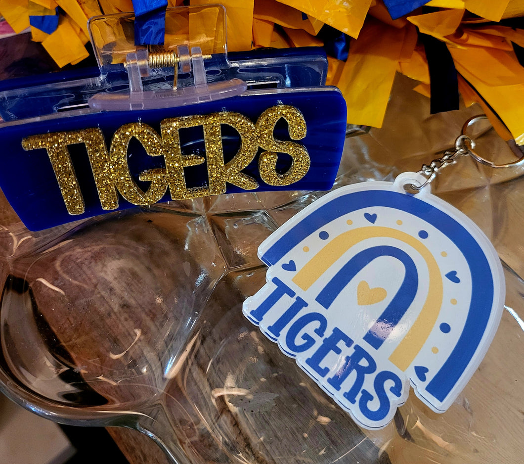 Bland Tigers Keychain