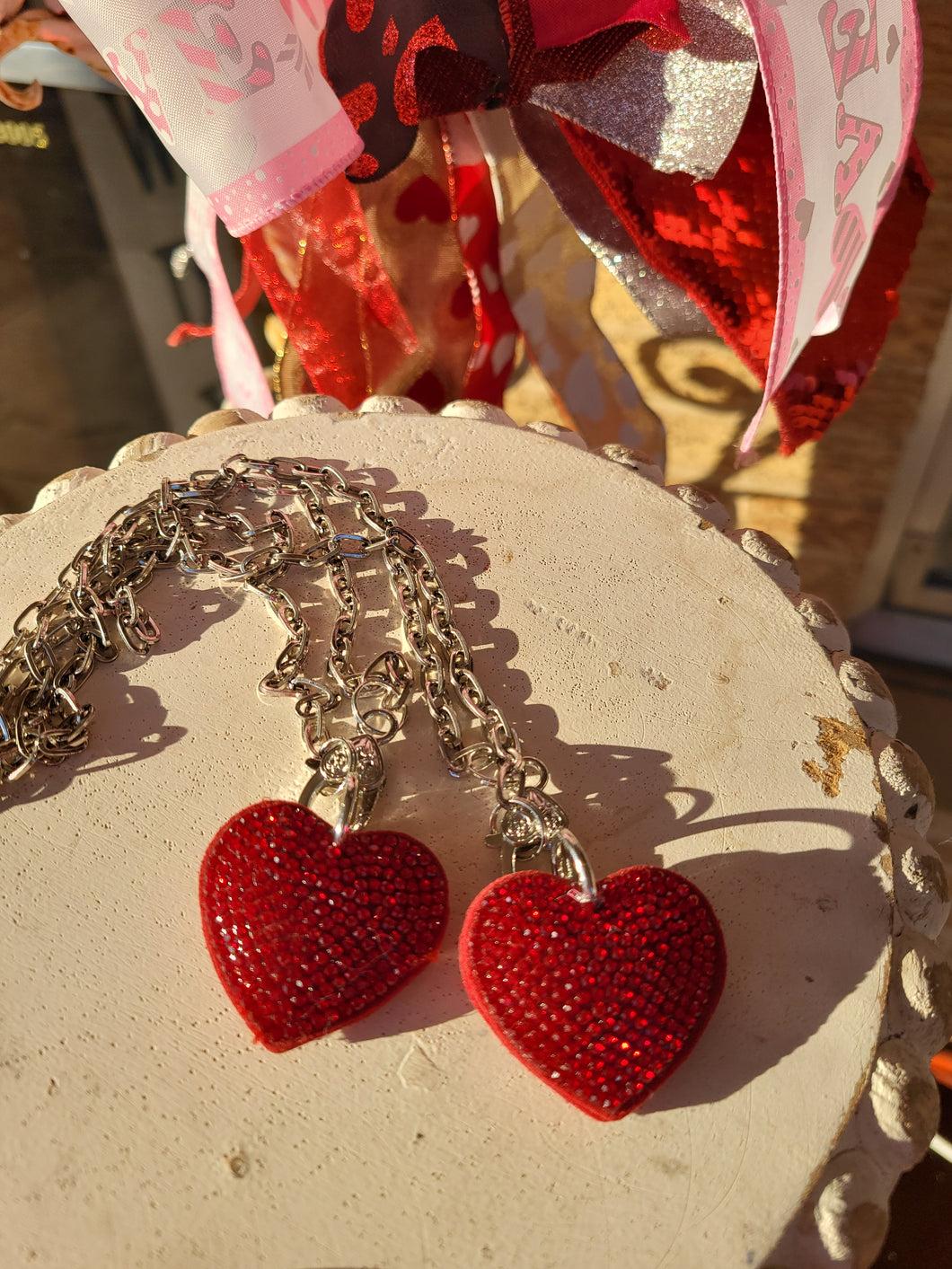 Sparkly Heart Necklace