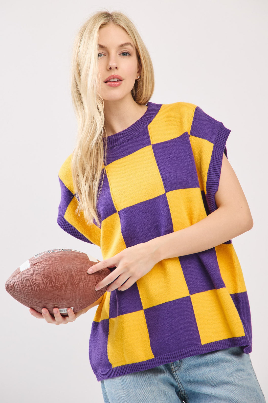 Farmer Checkered Sweater