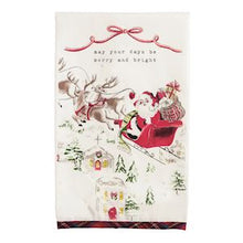 Load image into Gallery viewer, Vintage Santa Towels
