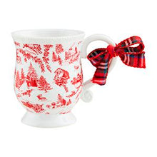 Load image into Gallery viewer, Toile Red Mugs
