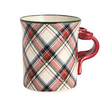 Load image into Gallery viewer, Plaid Handle Mug
