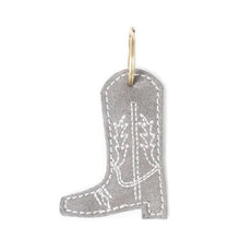 Load image into Gallery viewer, Western Whimsy Leather Key Fob

