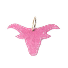 Load image into Gallery viewer, Longhorn Leather Key Fob
