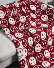 Load image into Gallery viewer, Smiley Face Blanket
