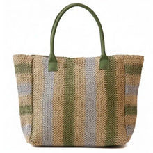 Load image into Gallery viewer, Straw Tote Bag
