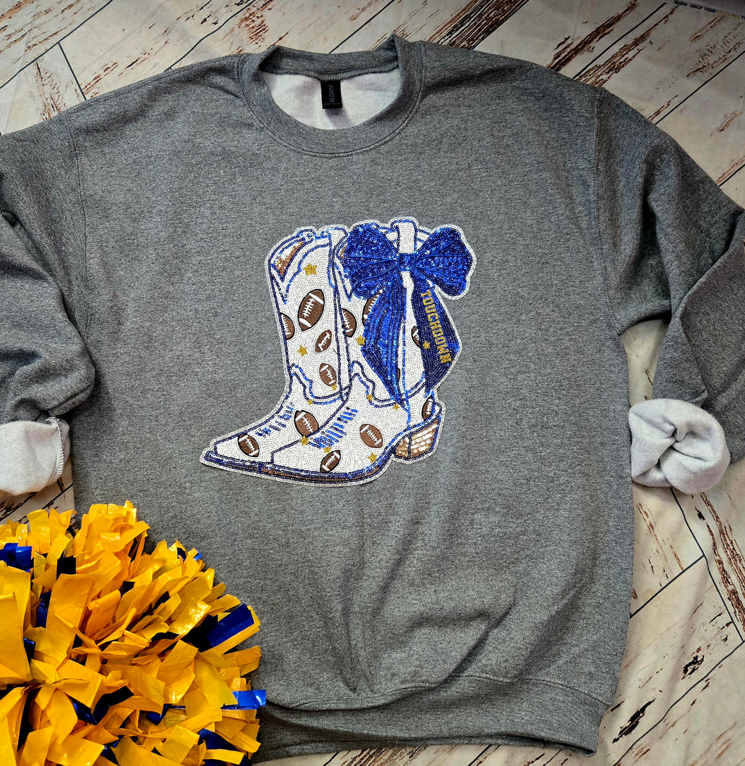 Game Day Boot Sweatshirt