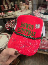 Load image into Gallery viewer, Howdy Christmas Caps
