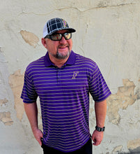 Load image into Gallery viewer, Farmer Striped Polo
