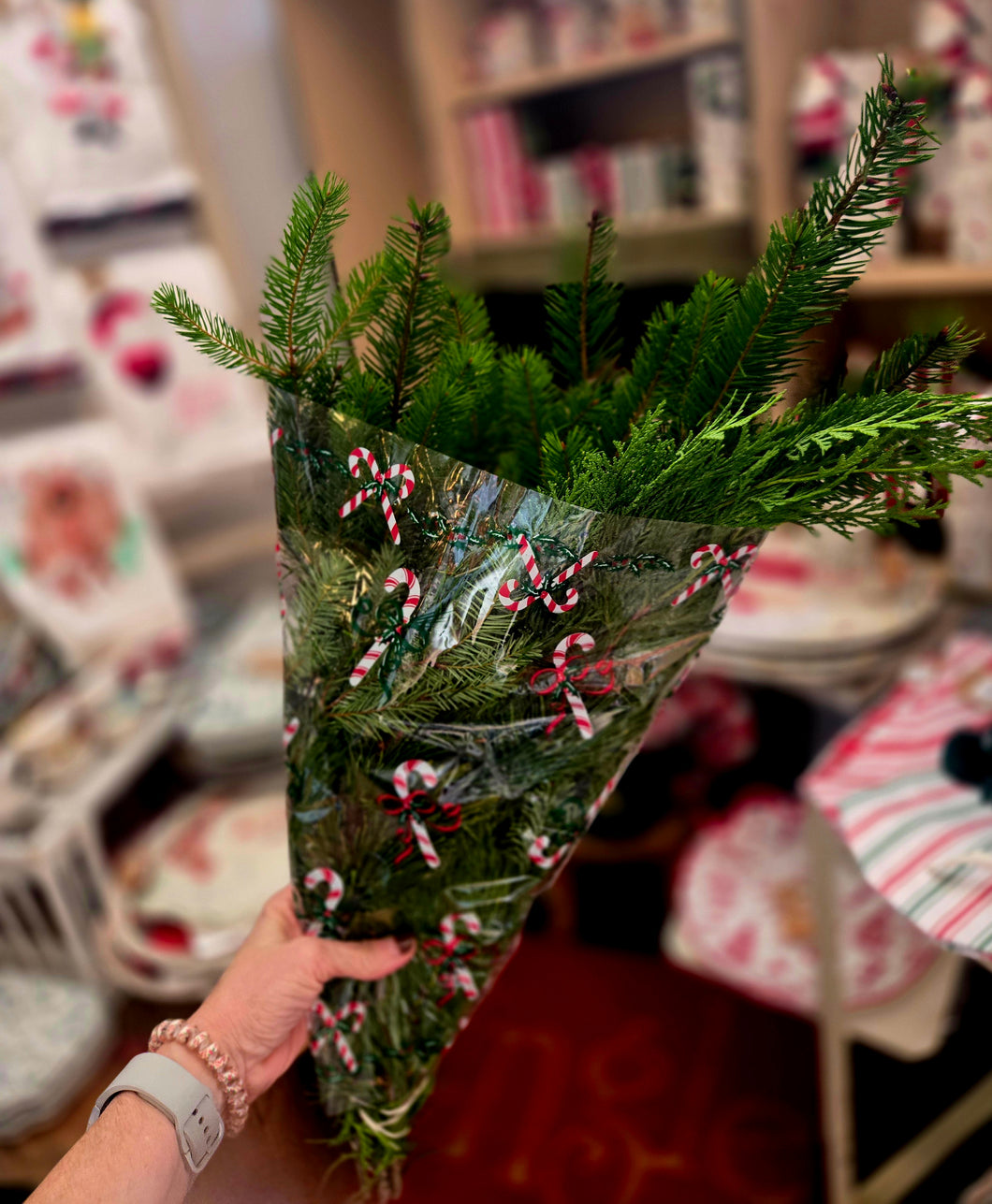 Christmas Greens Bouquet