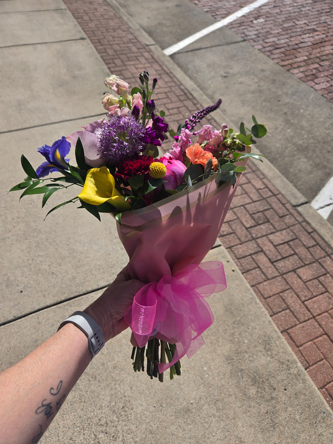 Paper Wrapped Bouquet, Small