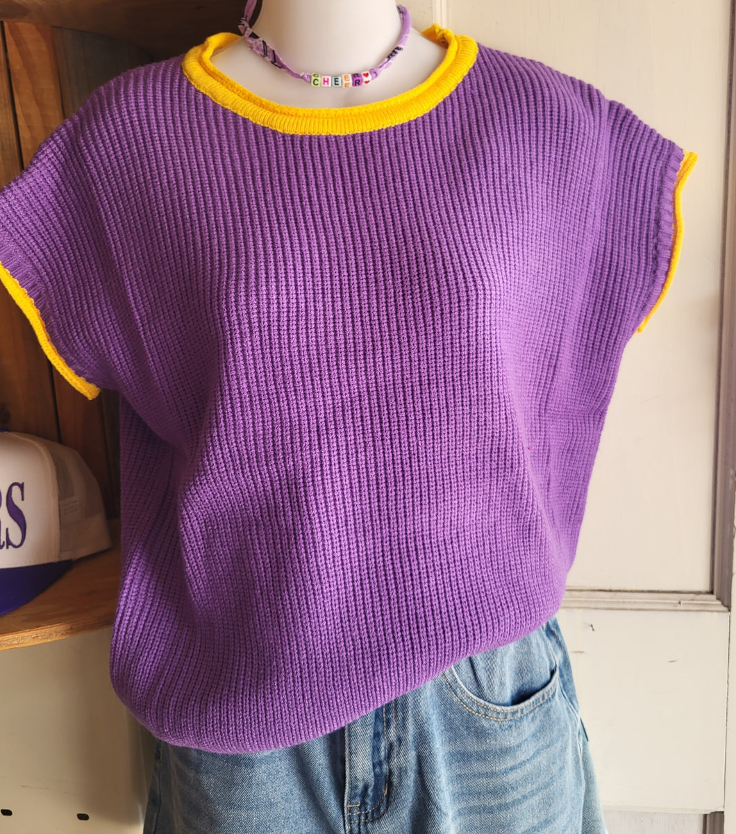 Game Day Knit  Top