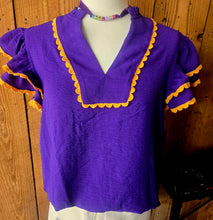 Load image into Gallery viewer, Game Day Ruffle Top
