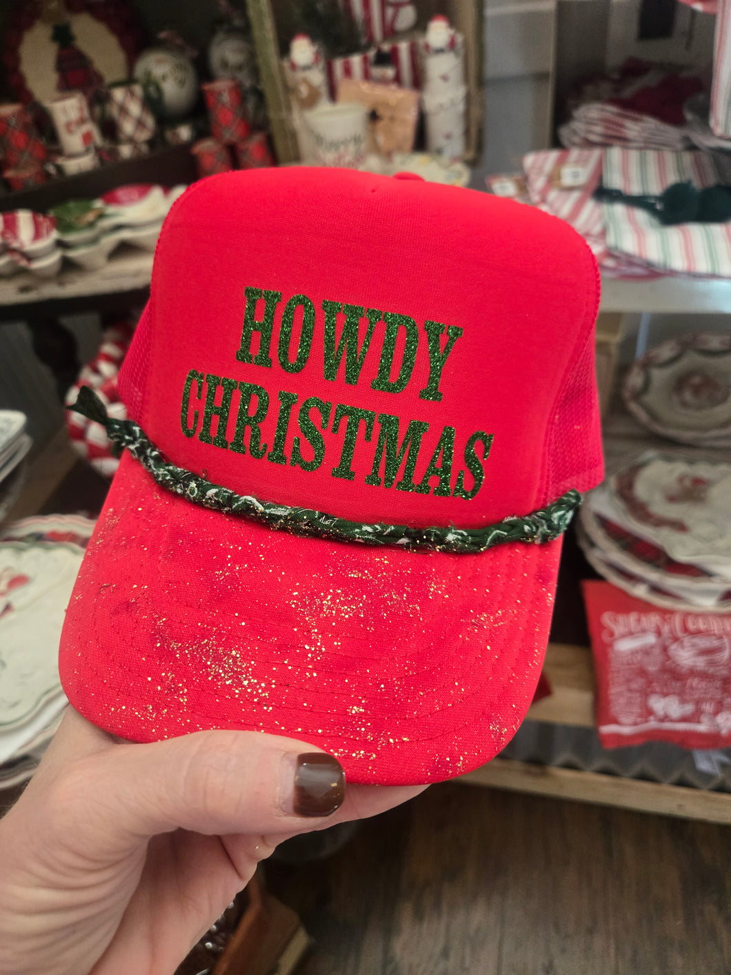 Howdy Christmas Caps