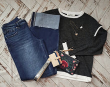 Load image into Gallery viewer, Colorblock Crewneck Knit Top
