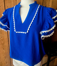 Load image into Gallery viewer, Game Day Ruffle Top
