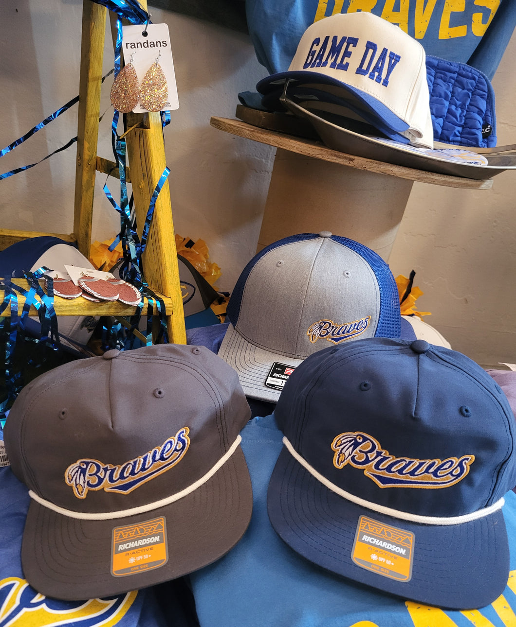 Community Braves Caps