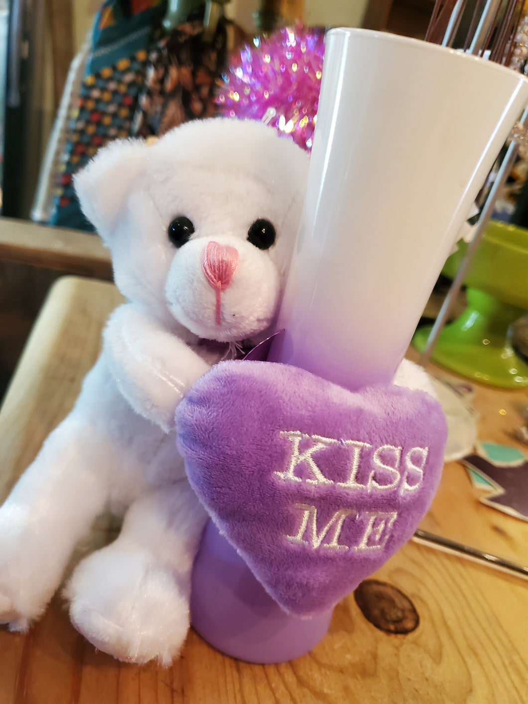 Plush Vase Hugger