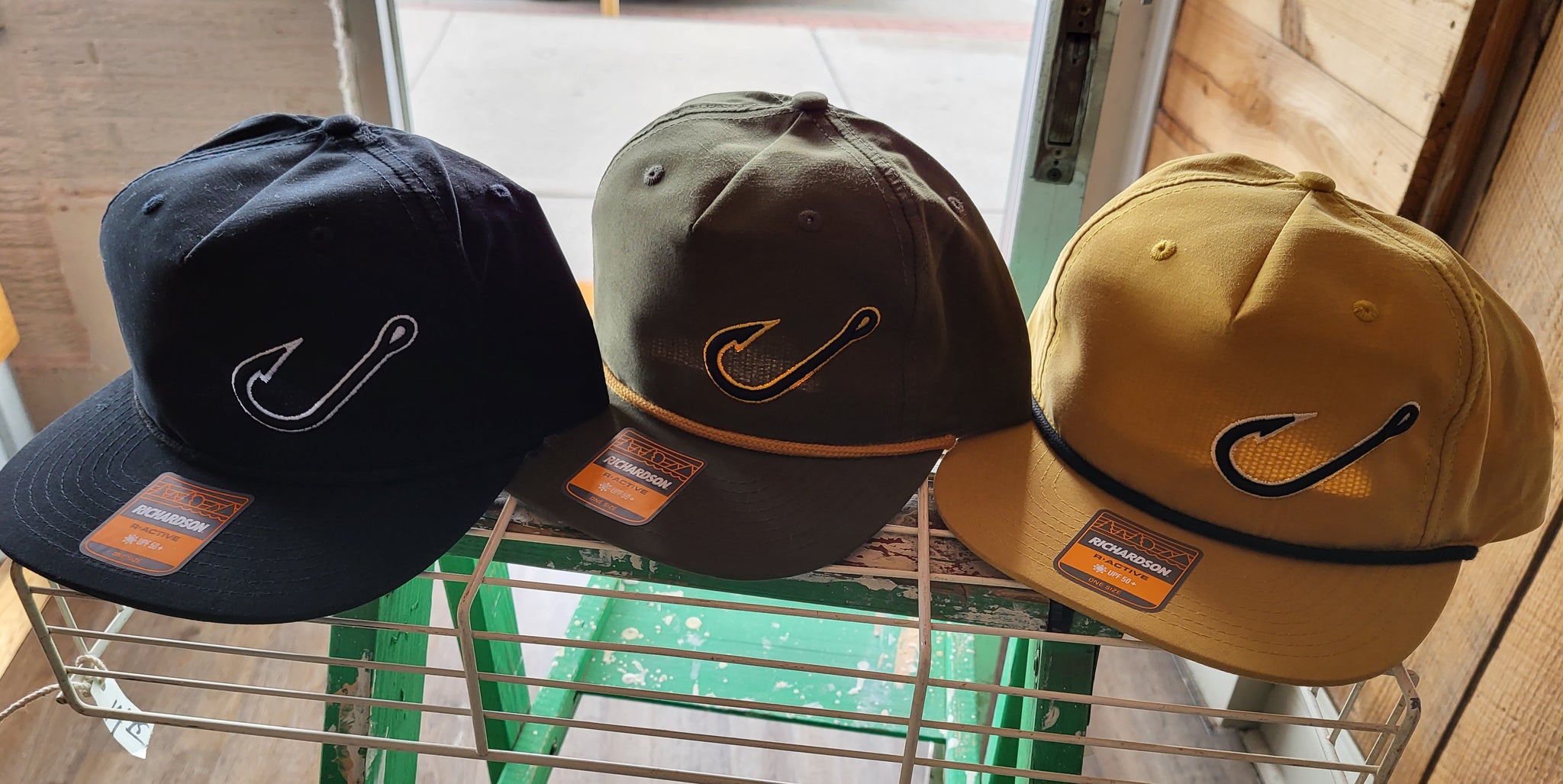 ball cap fish hook Fish Hook Caps Camo