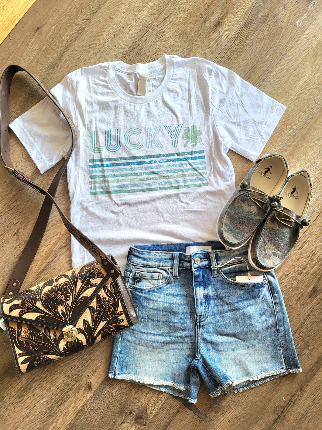 KanCan High Rise Shorts