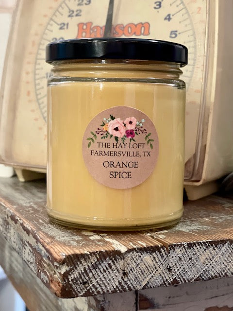 Jar Candle Orange Spice