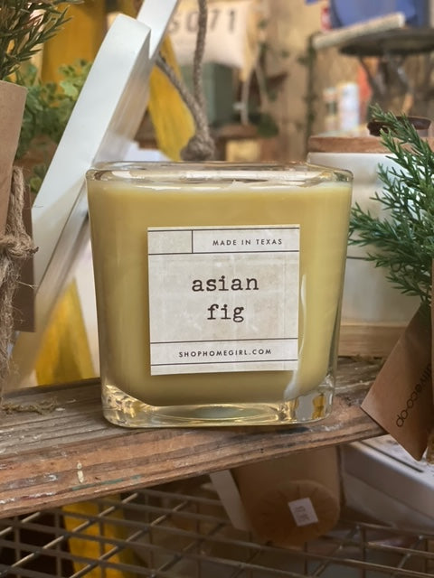 Asian Fig Hand Poured Soy Candle